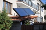 Lysá nad Labem - solární systém pro ohřev TV v RD